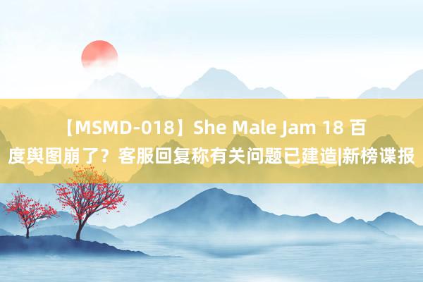 【MSMD-018】She Male Jam 18 百度舆图崩了？客服回复称有关问题已建造|新榜谍报