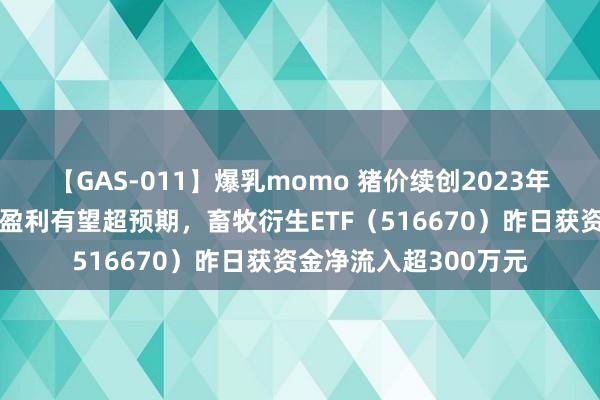 【GAS-011】爆乳momo 猪价续创2023年来新高，机构：衍生盈利有望超预期，畜牧衍生ETF（516670）昨日获资金净流入超300万元